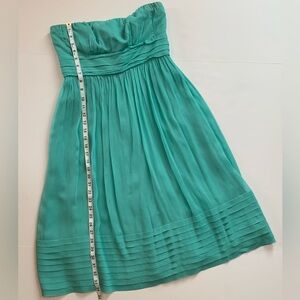 J. Crew strapless pleated dress size 6